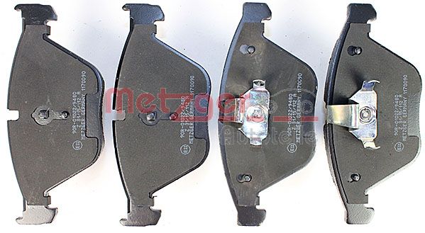METZGER 1170090 Bremsbelagsatz, Scheibenbremse
